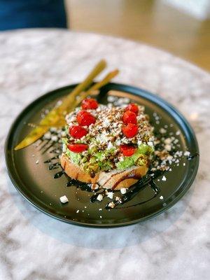 Mediterranean Avocado Toast