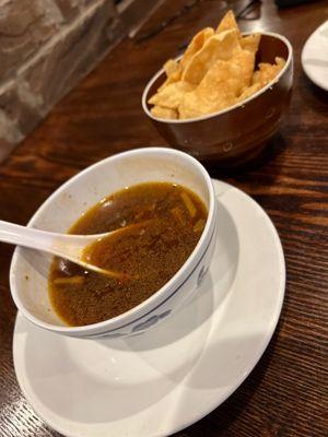 Hot and sour soup