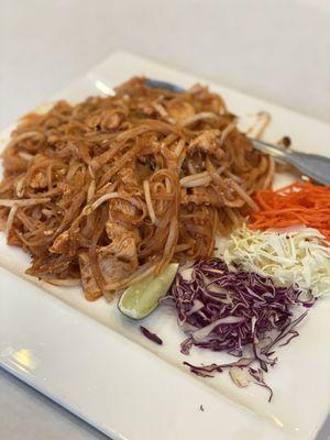 Chicken Pad Thai no peanut