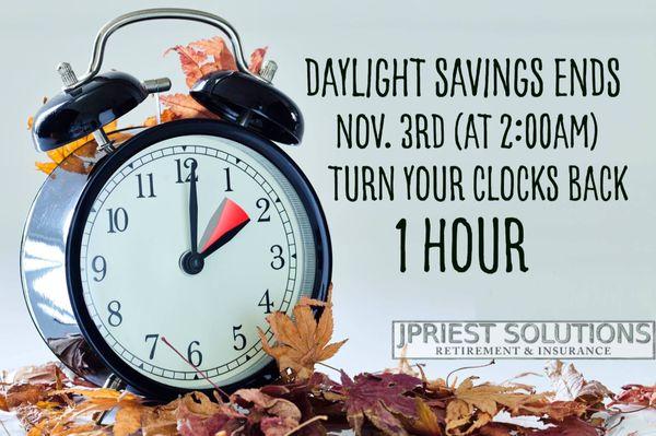 Don't forget what time it is. #JPriestSolutions #Retirement #Insurance #SafeMoney