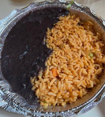 Rice and Beans. Speaks for it self.