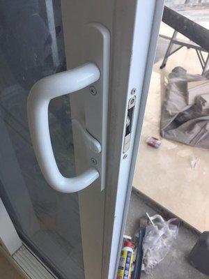 hurricane impact door handle