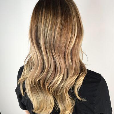 Balayage & cut by Blythe