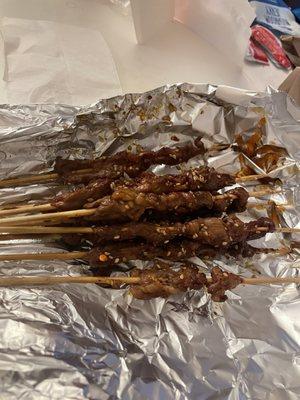 Lamb skewers (10)