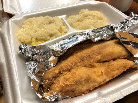 Friday Special - Fish n' Grits $4.99