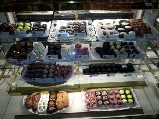 You can buy delicious chocolates as you shop