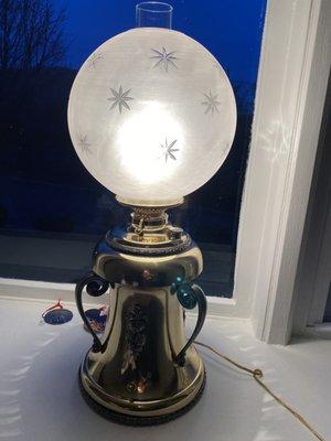 Newly refurbished lamp