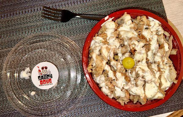 #3 Rice Bowl with Chicken shawarma - take home. Nov 8, 2024