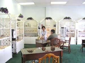 Our Glasses Dispensary, which includes a large selection of designer frames.