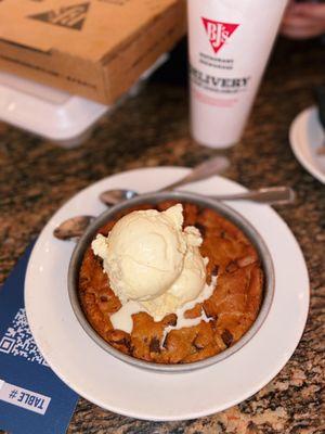 free pizookie