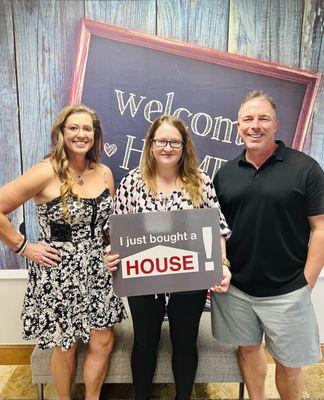 Congratulation to Krystal on her first home purchase!