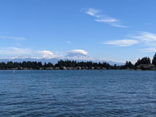 View from the lake