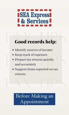 Tax Tips!