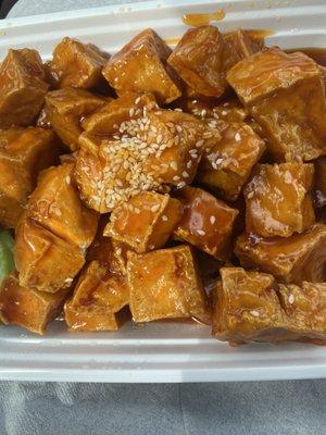 Sesame tofu