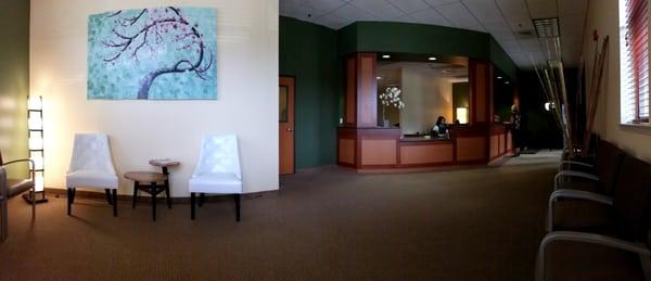 Selah Women's Health main lobby and reception area.