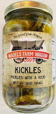 Wadels Farm Wagon LLC Kickles: Pickles with a Kick!