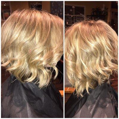 Cute textured bob by Tanya