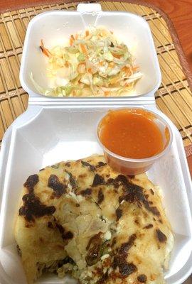 Pupusa de loroco