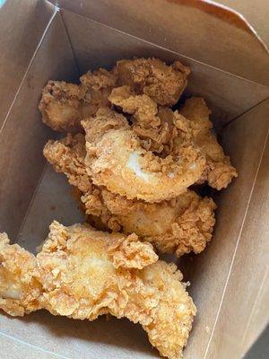 Chicken tender. Juicy and tasty.