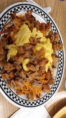 Country Fried Steak Scrambler