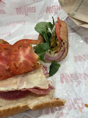 Italian hoagie .. so good