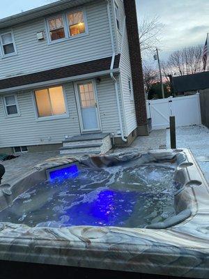 My brand new hot tub!