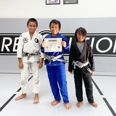 Belt promotion.