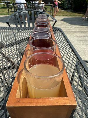 2 cider flights