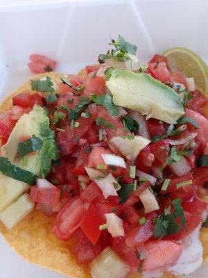 Is this tomato tostada for $4.00