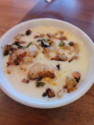 Shrimp queso dip