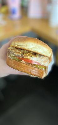 Cheeseburger animal style