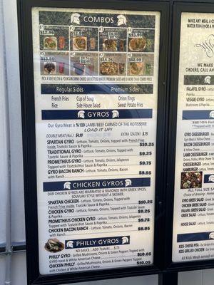 Menu & prices as of 10/11/23.