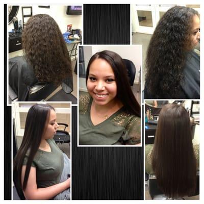 Another Brazilian Blow Out Client, this is Jolee's 4th, important to keep to a strong schedule.