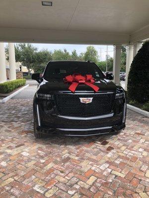 You get red carpet service here!!!! My 2021 Cadillac Escalade Sport.