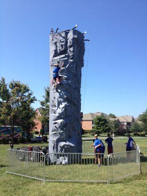 26' 5 station Rock Climbing Wall rental. Great for any event!