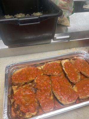 Fresh Eggplant Parmesan