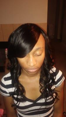 This is a full sew in.....