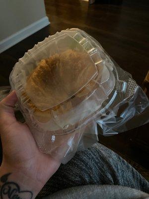 Croissant sandwich packaging