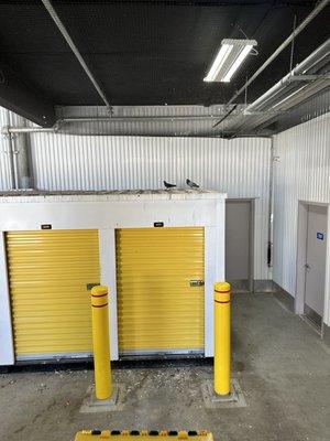 Clean storage facilities.