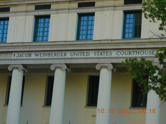 Jacob Weinberger United States Courthouse