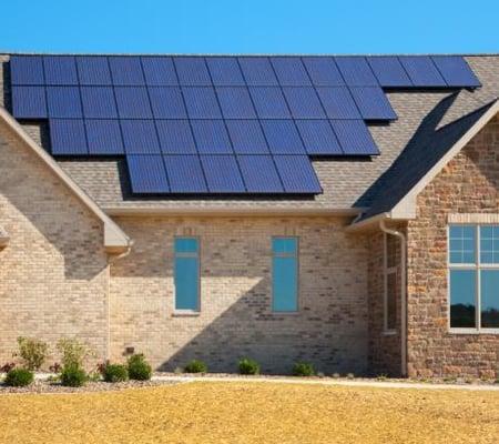 Solar panels, both residential and commercial are one of our specialties.