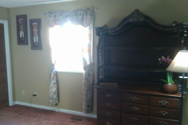 This is another room painted by Clinton Painting Services.