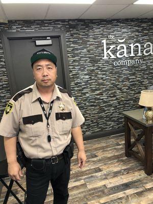 Front lobby is always staffed with an armed guard! Keeping you and your cannabis safe!