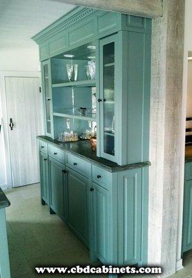 Colorful Kitchen Hutch