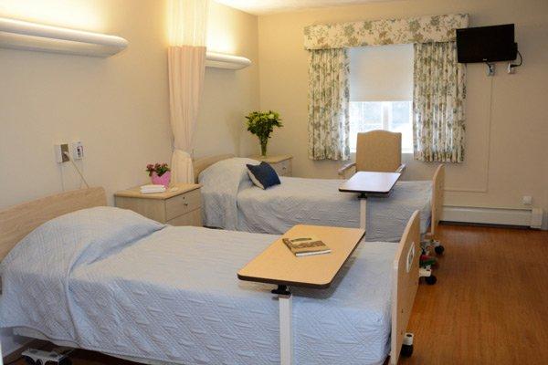 Semi-Private patient rooms