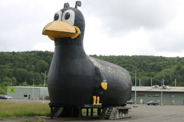 30 ft tall and 60 ft long Yard Bird Statue