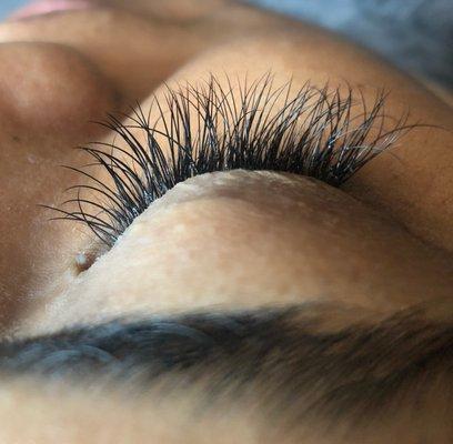 Classic lash extensions $85