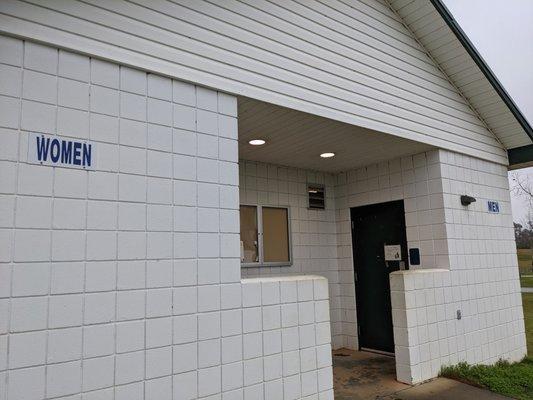 Restrooms at Citizen's Lodge Park, Marianna