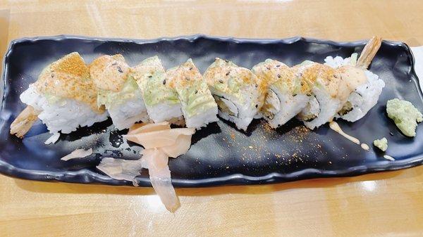 Spicy Tempura Roll Shaggy Dog Roll