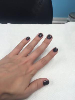 Gel manicure